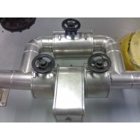 冷凝水管道保温工程承包铝皮镀锌铁皮保温施工队